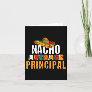 Cartão Diretor Nacho Médio Cinco De Mayo Mexicano Engraça