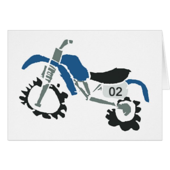 Cartão dirtbike006 (Frente Horizontal)