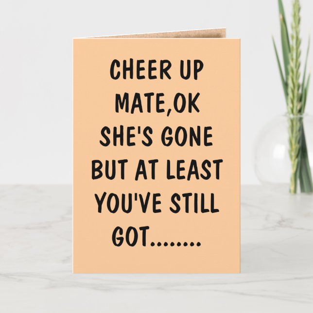 Cartão Dirty Birthday (Frente)