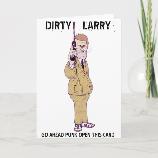 CARTÃO DIRTY LARRY (Frente)