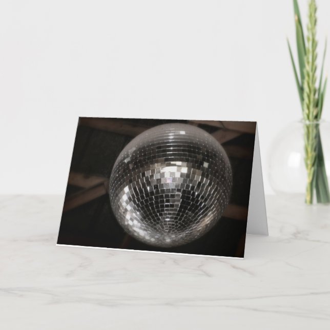 Cartão Disco Ball (Frente)