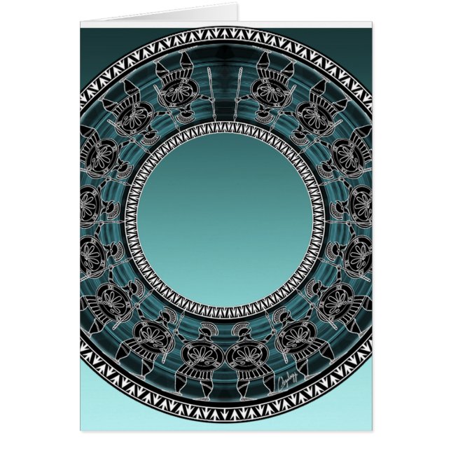 Cartão Disco Grego Retroativo (Frente)