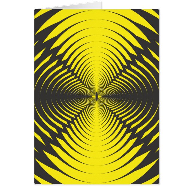 Cartão Disco hipnótico (Frente)