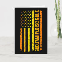 Disfarolando Deus Família Bandeira Americana Dia d