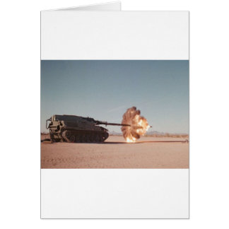 Cartão Disparo do Tanque de batalha principal