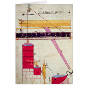 Cartão Dispositivo para fornecer a água a uma fonte