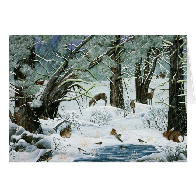 Cartão Disseram que não nevaria (Frente Horizontal)