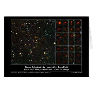 Cartão DistantGalaxiesInUltraDeepField-2006-12