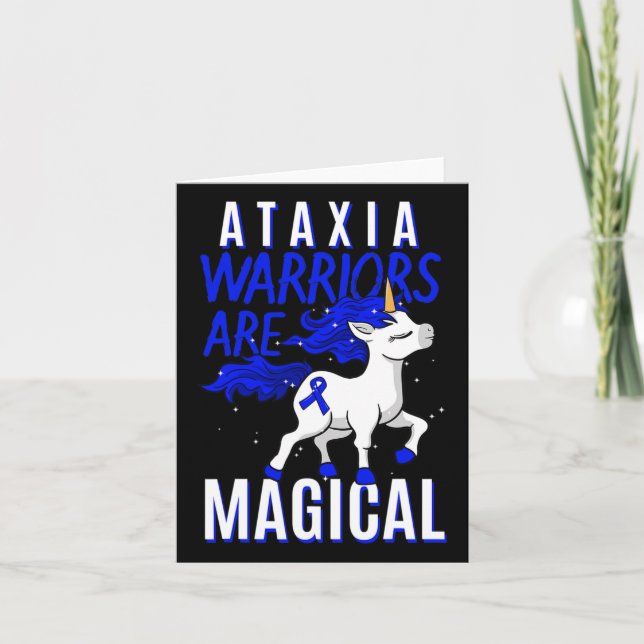Cartão Distúrbio do movimento Ataxia Dystaxia Friedreich' (Frente)
