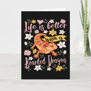 Cartão Dito Dragão Pogona