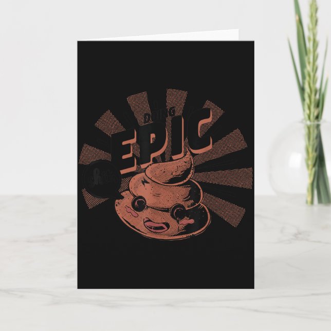 Cartão Dito engraçado citação motivacional inspiradora Fa (Frente)