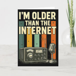 Cartão Dito Retro Engraçado Humor Vintage Nostalgia da In