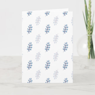 Cartão Ditsy Snowflake pattern backgrounds textures