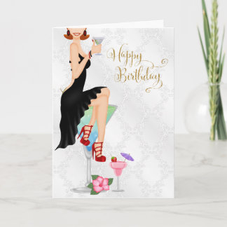 Cartão Diva Birthday Card