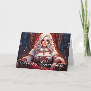 Cartão Diva do Trono – A Irmã Mais Gata do Papai Noel