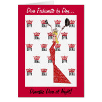 Diva Fashionista por Dia - Diva Doméstica à Noite
