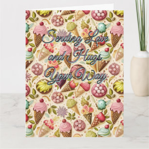 Cartão Diversão com Sorvete