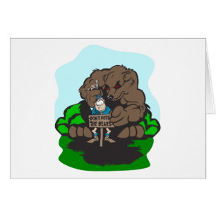 Cartão Diversão de acampamento