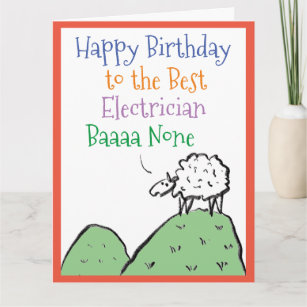 Cartão Diversão de Boi Design Feliz Aniversário para um E