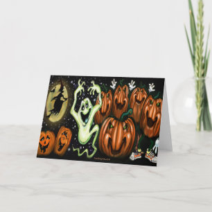 Cartão Diversão de Halloween