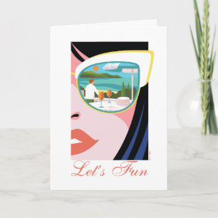 Cartão Diversão do vamos - O Lotus Branco