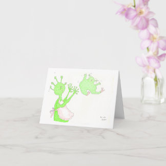 Cartão Divertido com a vovó!