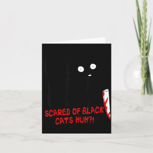 Cartão Divertido Fofo Kawaii E Cachorro Preto De Hallowee