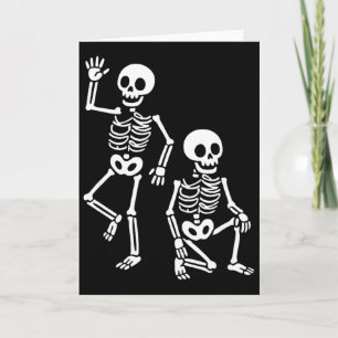 Cartão Divertido Halloween Trump Esqueleto Trump _1