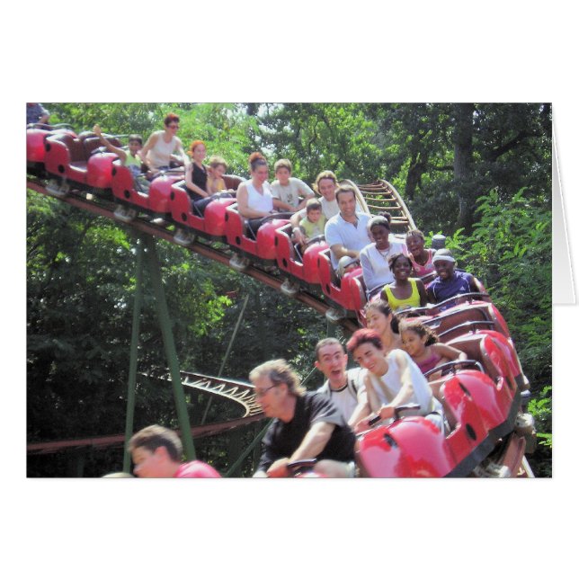 Cartão Divertido na porta copos do cilindro (Frente Horizontal)