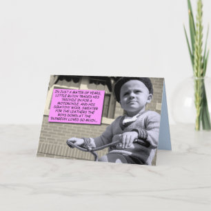 Cartão Divertido - Pequeno Butch