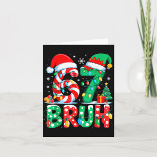 Cartão Divertido Seis Sete 6 7 Meme Natal Família Xmas Sa