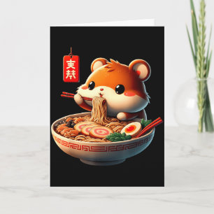 Cartão Divertido Vintage Dia do Groundhog Japonês Groundh