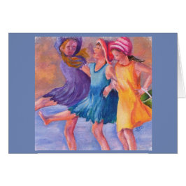 CARTÃO DIVERTIMENTO DA MENINA DO VERÃO