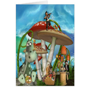 Cartão Divertimento do partido