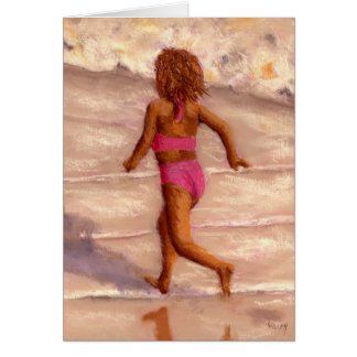 Cartão Divertimento do verão