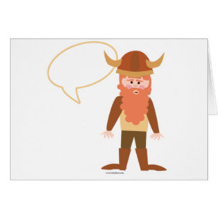 Cartão Divertimento e diversão entre personagens de entre