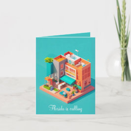 Cartão Divirta-se nas Férias da Flórida