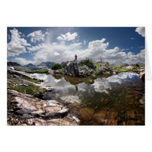 Cartão Divisão Continental - Weminuche Wilderness Colorad
