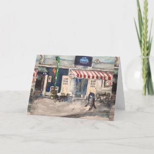Cartão Division Street, Kelley's Island Greeting Card