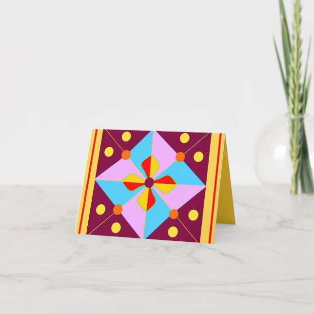 Cartão Diwali Card (Frente)