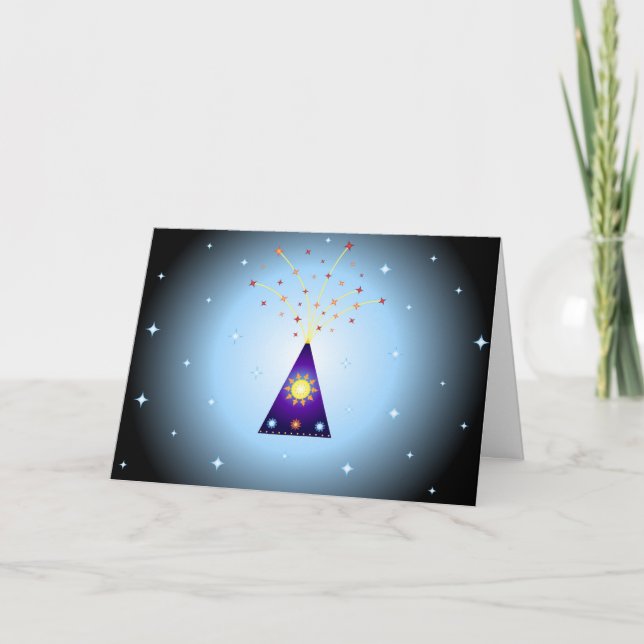 Cartão Diwali fireworks - Card (Frente)