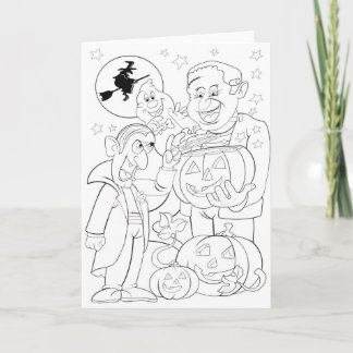 Cartão DIY hobbt Halloween card