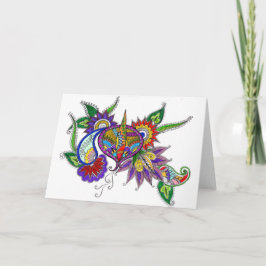 Cartão Diya (lamp) greeting card