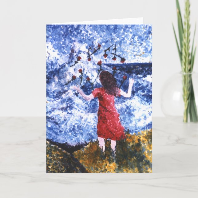 Cartão Dizendo Adeus (Frente)