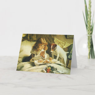 Cartão Dizendo Nossas Orações, Suspense Charles Burton Ba