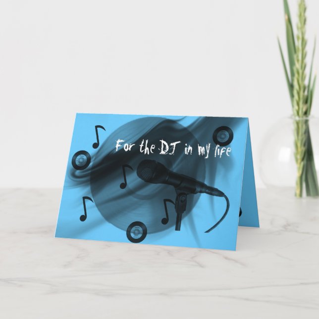 Cartão DJ Love (Frente)