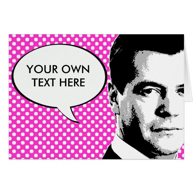 Cartão Dmitriy Medvedev (Frente Horizontal)