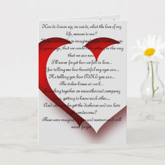 Cartão DNHallmark EXCLUSIVE: Amor à Minha Vida Aniversári