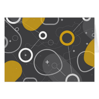 Cartão do abstrato da raça do espaço