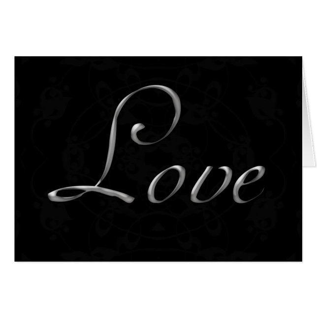 cartão do amor (Frente Horizontal)